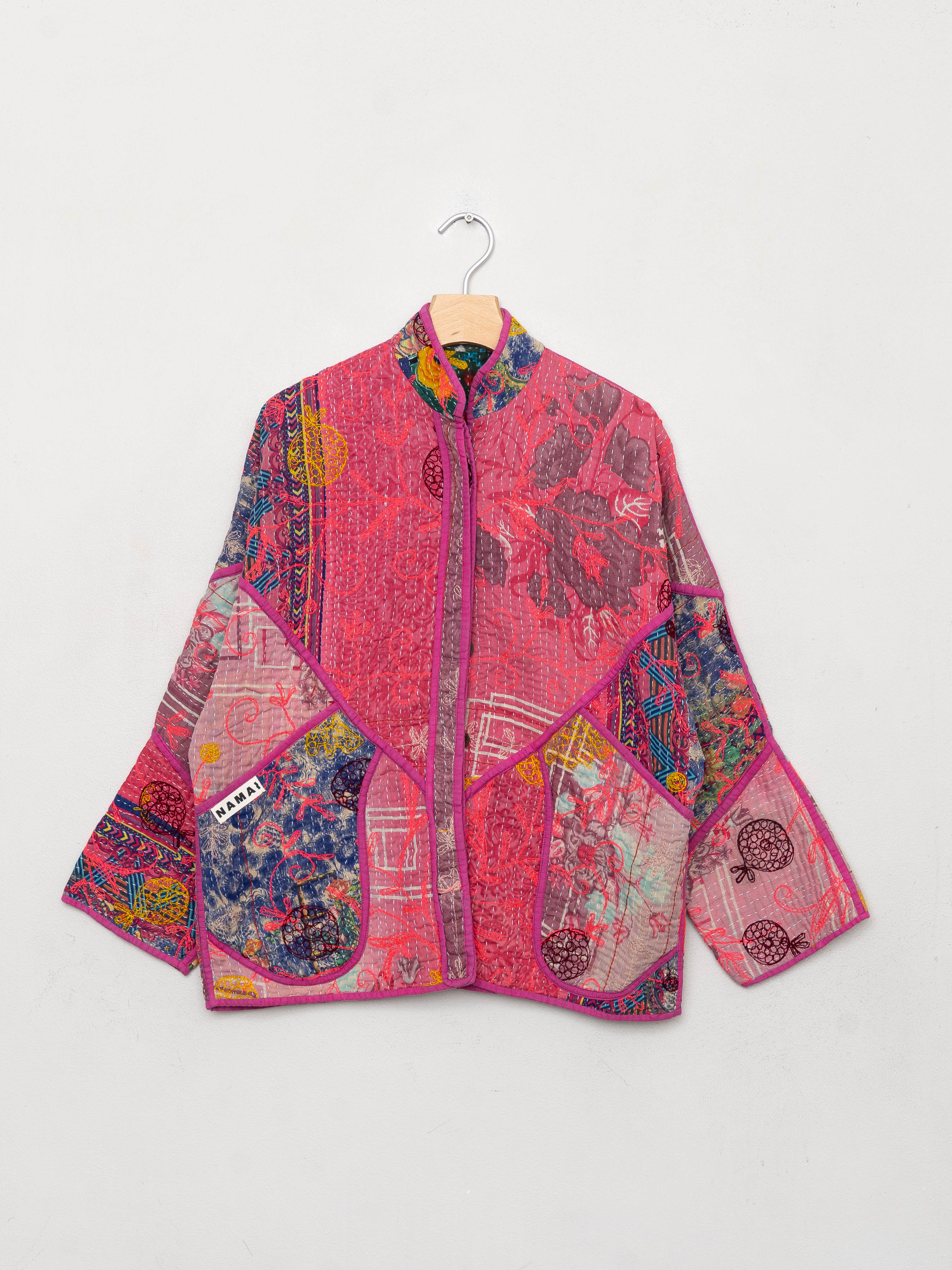 The Ladhiya Suzani Quilted Kantha Jacket