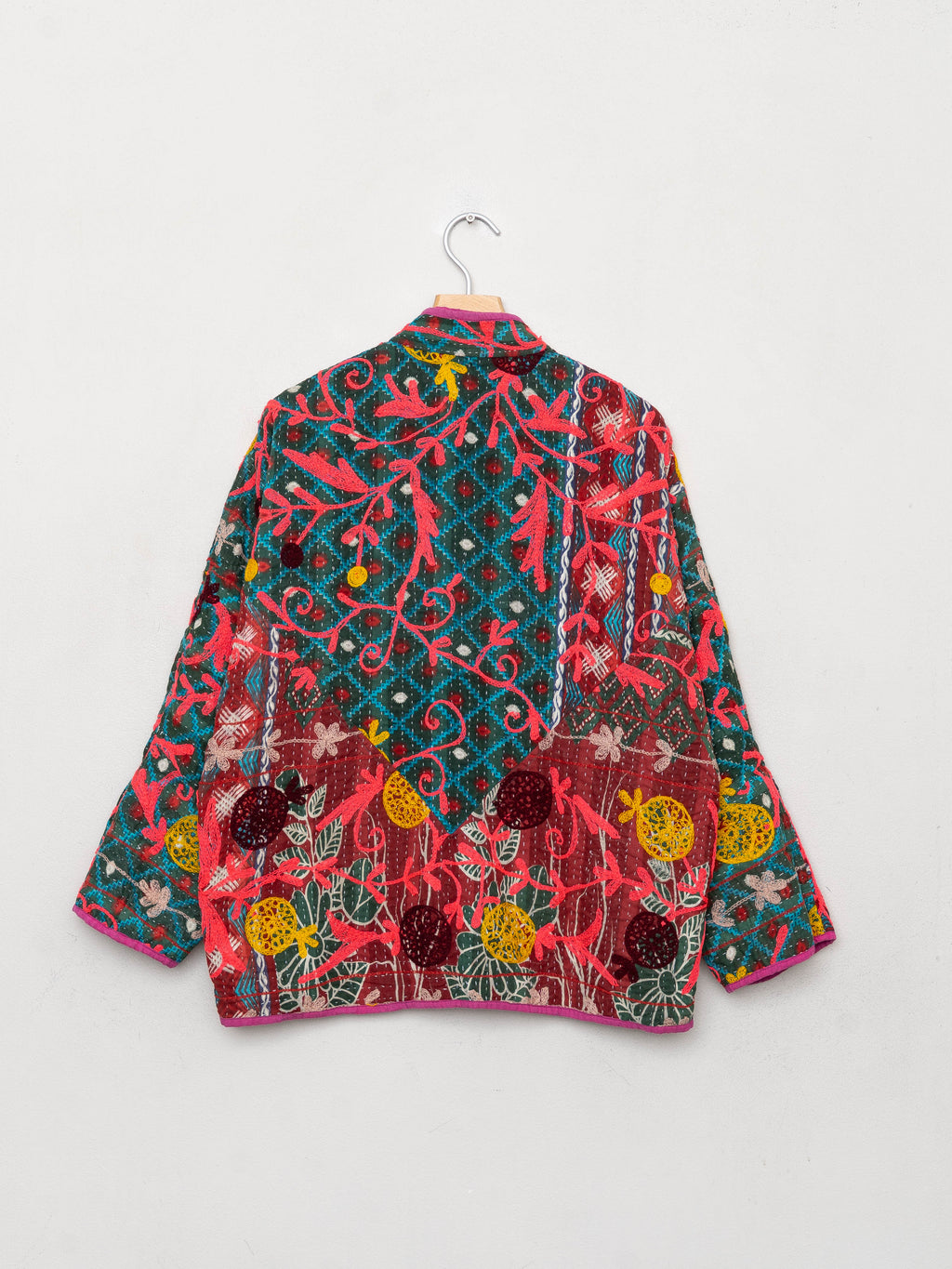 The Ladhiya Suzani Quilted Kantha Jacket