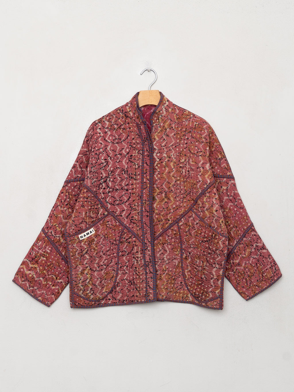 The Ladhiya Quilted Patchwork Kantha Jacket