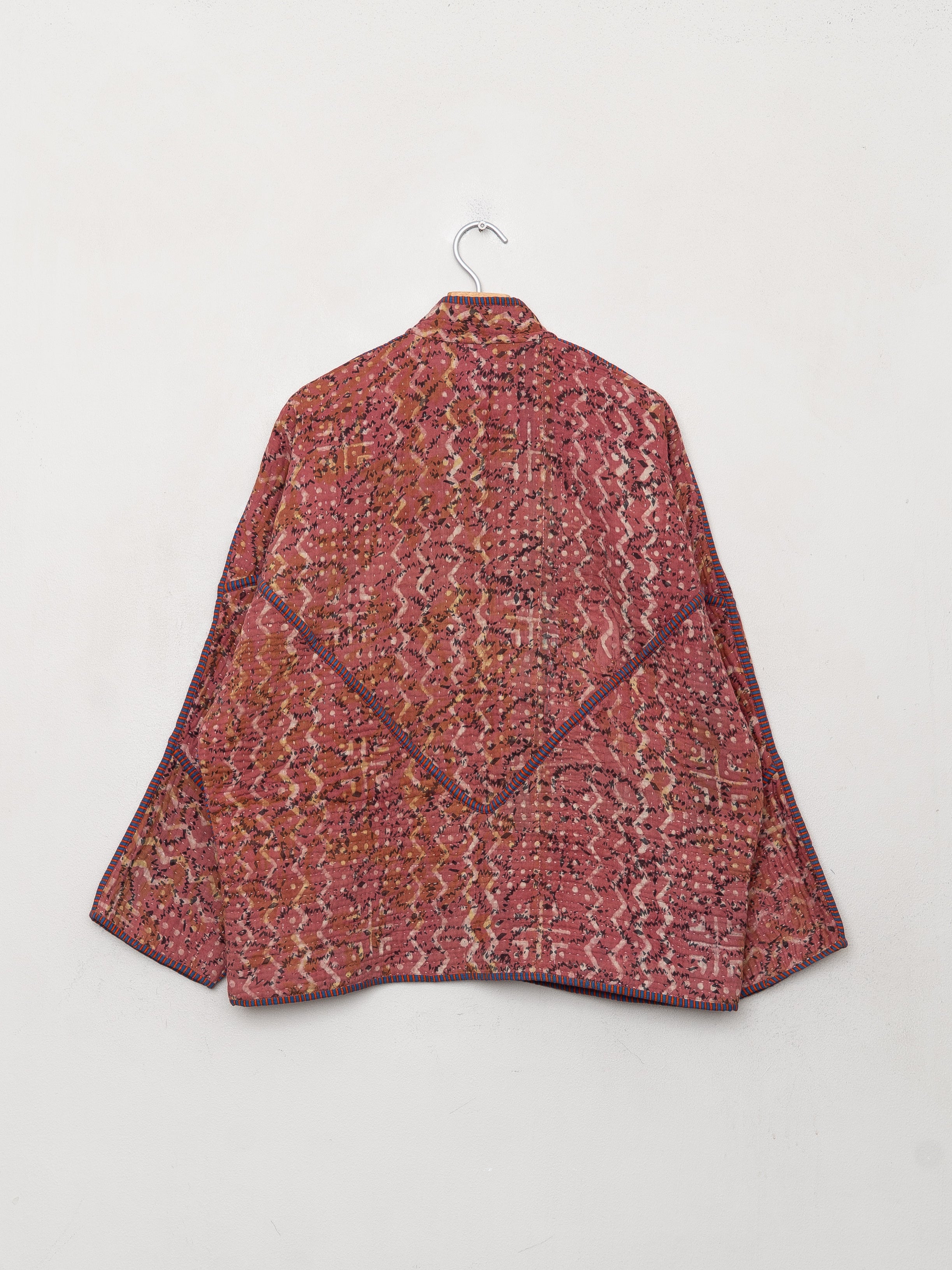 The Ladhiya Quilted Patchwork Kantha Jacket
