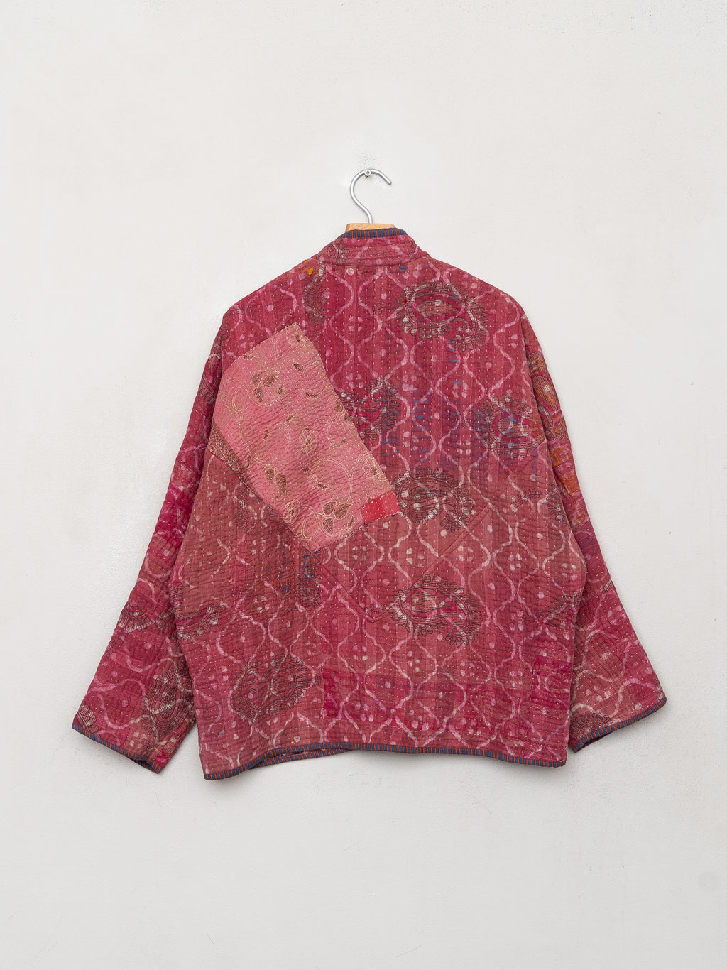 The Ladhiya Quilted Patchwork Kantha Jacket