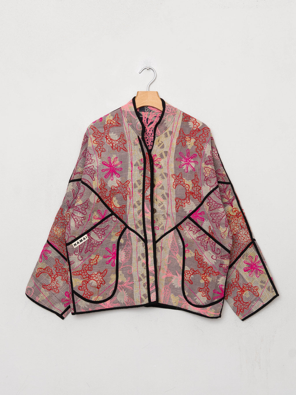 The Ladhiya Suzani Quilted Kantha Jacket