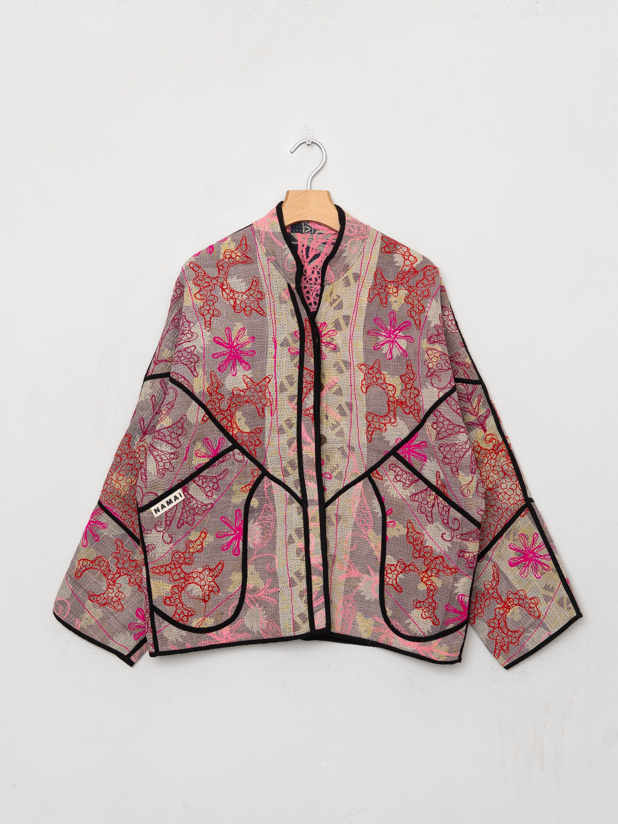 The Ladhiya Suzani Quilted Kantha Jacket