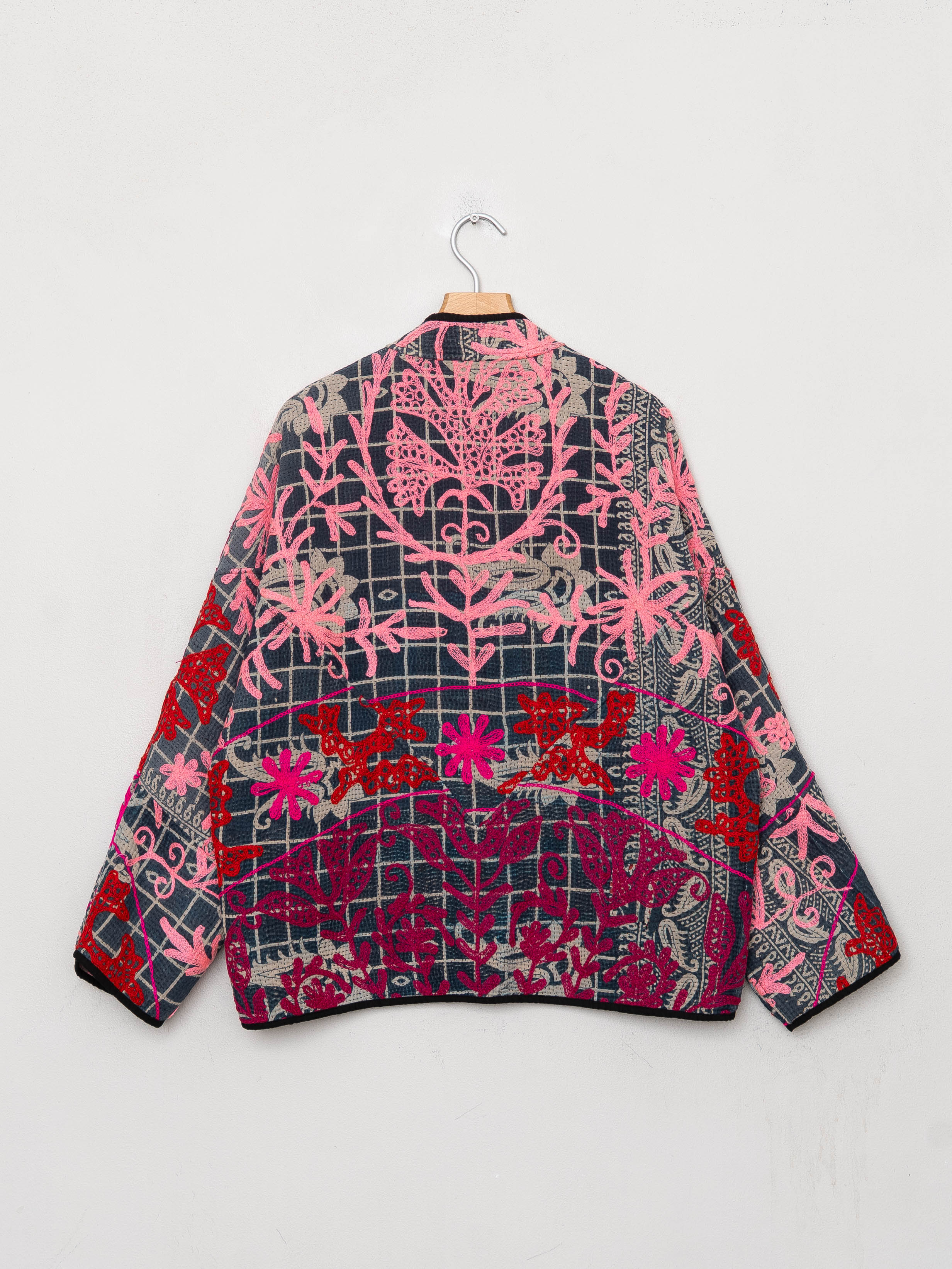 The Ladhiya Suzani Quilted Kantha Jacket