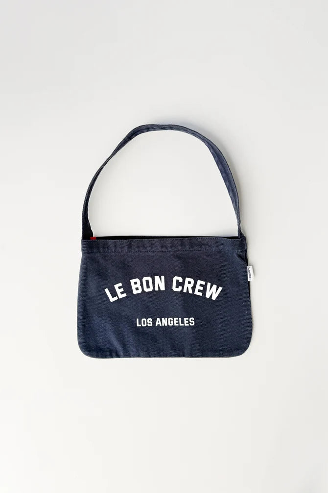 Petite Happy Carry Bag | Coal & White - Umber & White