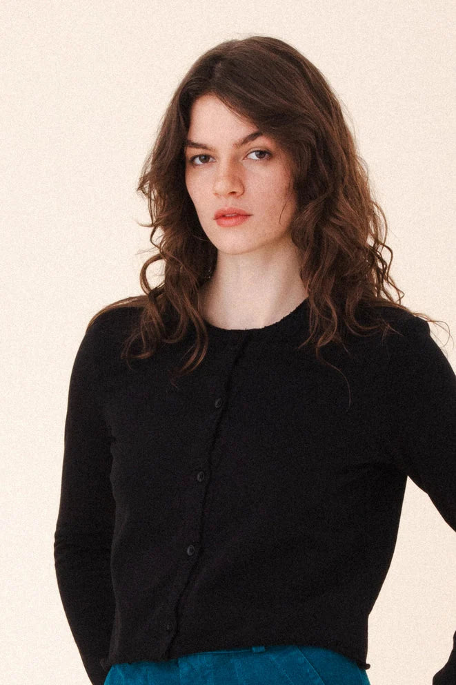 Undone Cardigan | Black