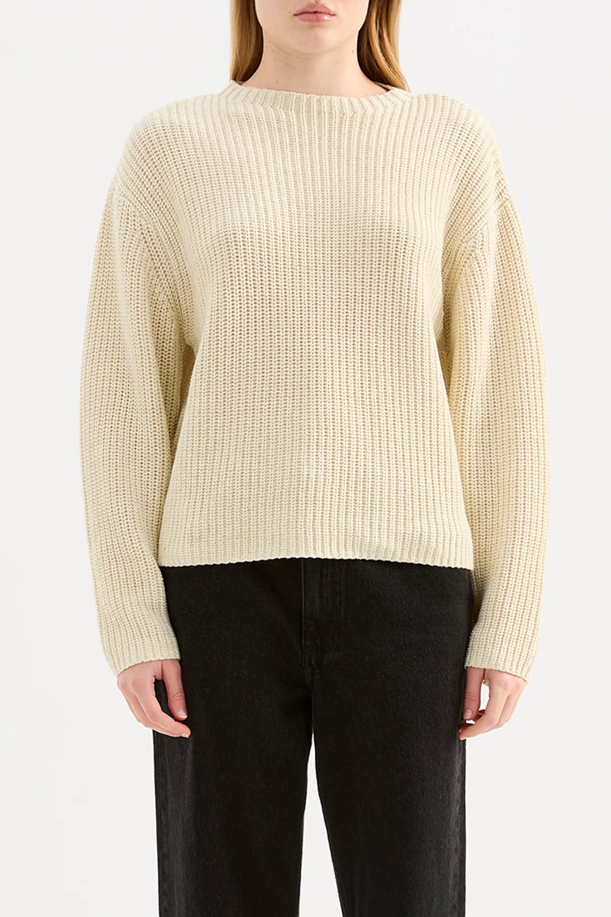 Hana Knit | Oat Marle