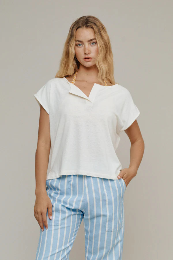 Sonora Tee | Deep Indigo