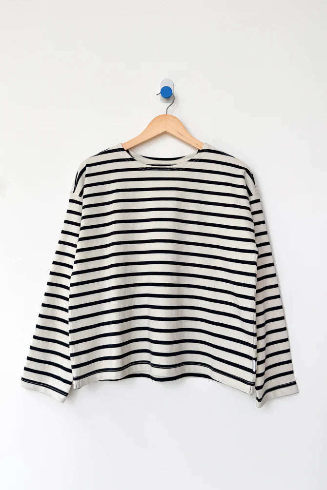 Sailor Top | Navy Stripe