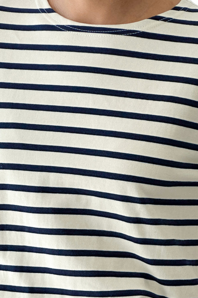 Sailor Top | Navy Stripe
