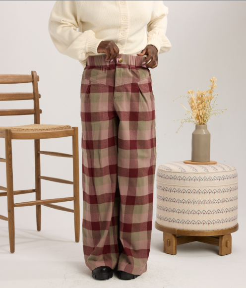 Wells Pants | Flint Plaid