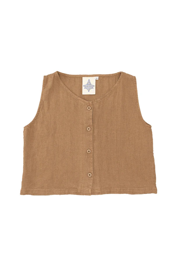 Skyline 100% Hemp Vest | Coyote