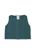 Skyline 100% Hemp Vest | Deep Teal