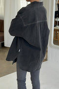 Theo Jacket | Black Denim