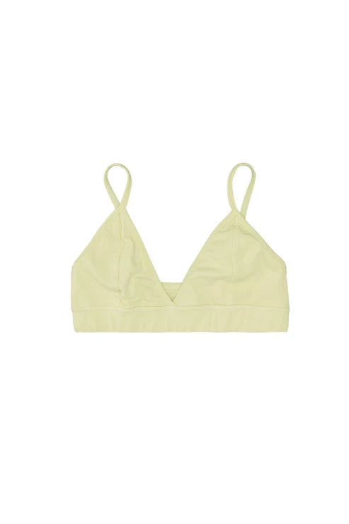 Triangle Bra | Sunbleached Yellow