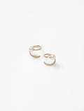 Pearl Swirl Studs | Gold