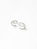 Pearl Swirl Studs | Sterling Silver