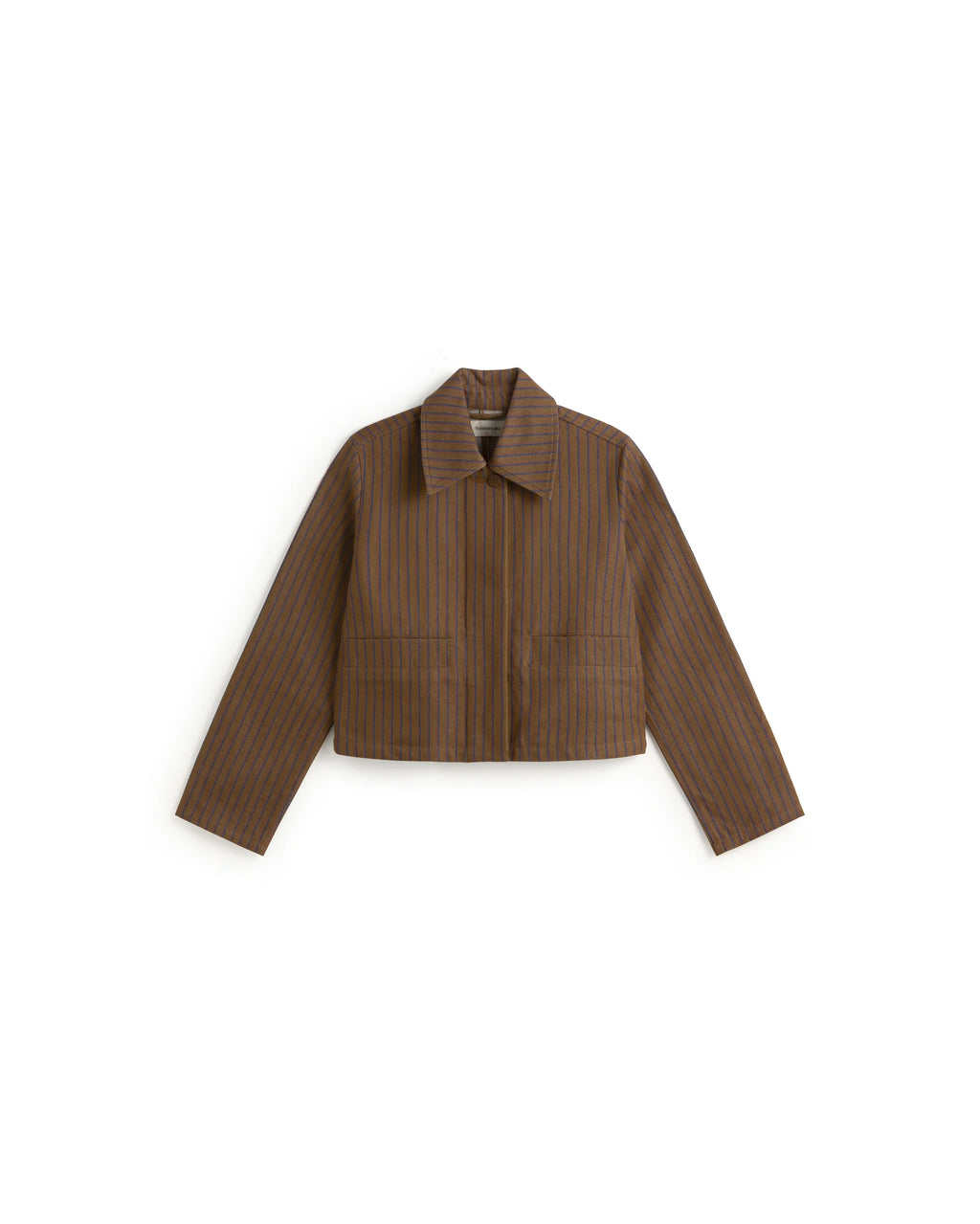 Astrid Jacket | natural dyes | brown striped