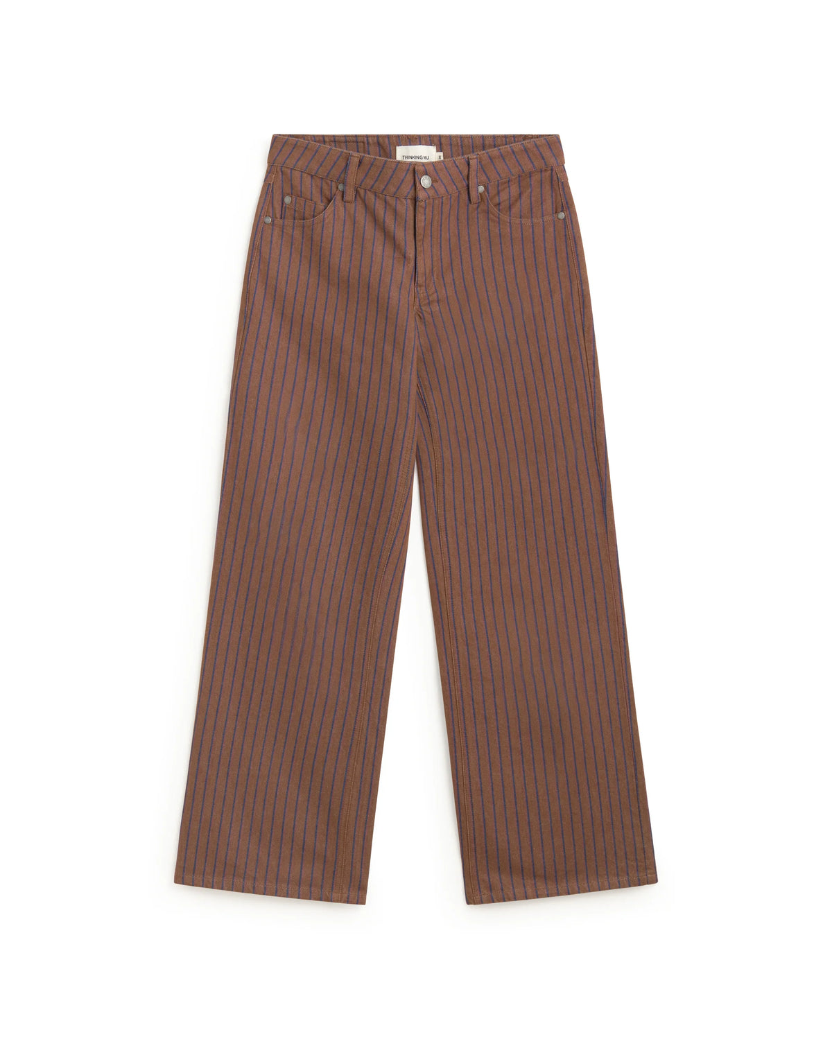 Albin Kettan Pants | natural dyes | brown stripes