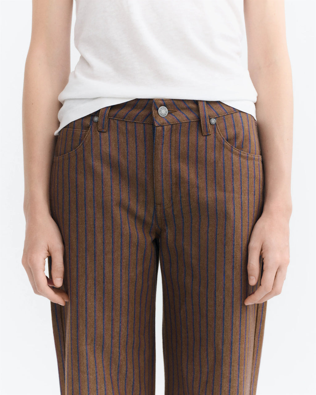 Albin Kettan Pants | natural dyes | brown stripes