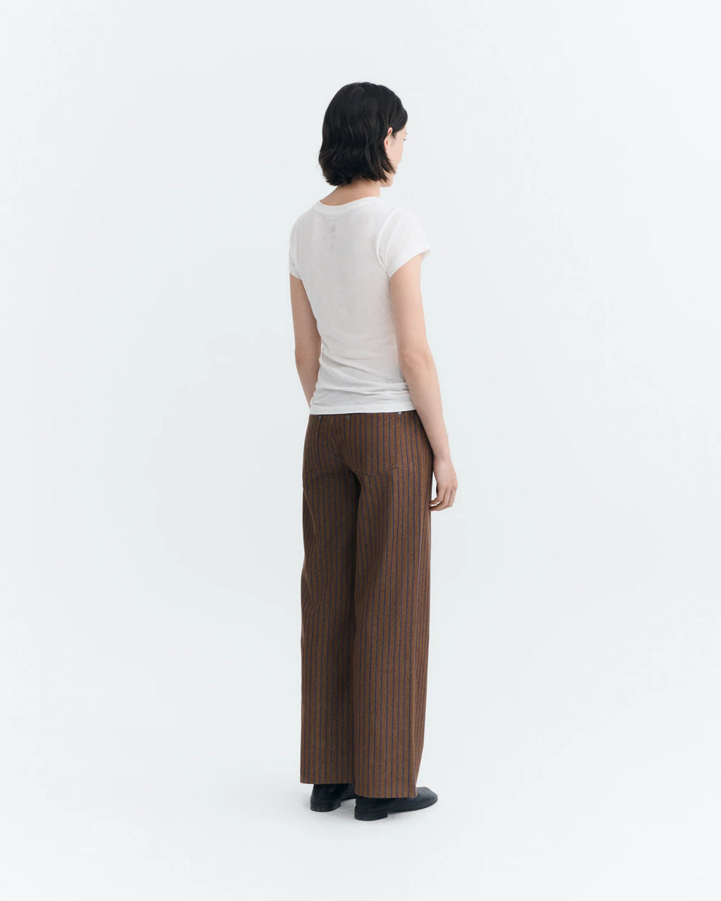 Albin Kettan Pants | natural dyes | brown stripes