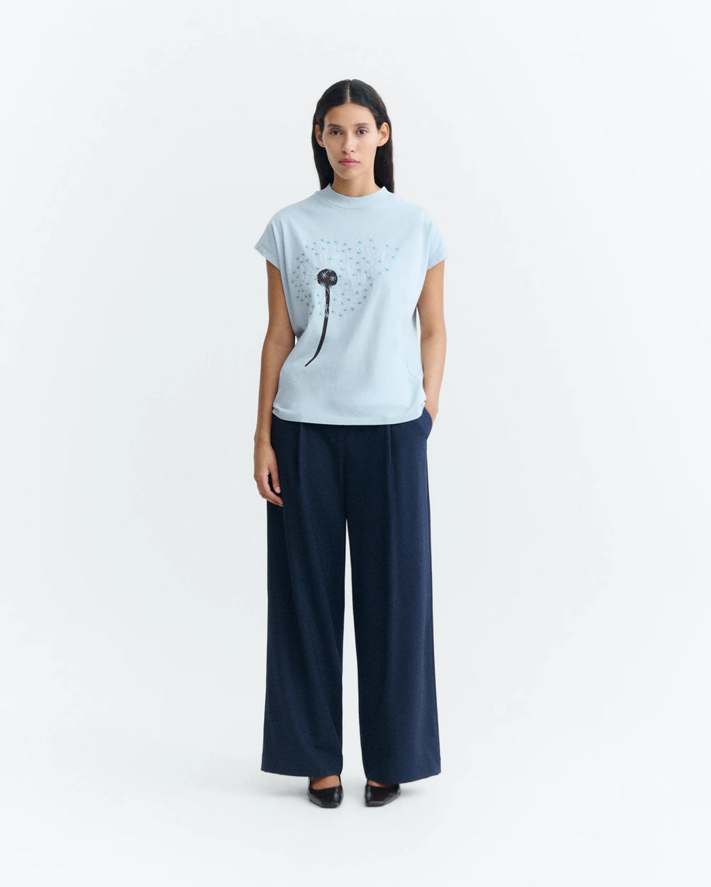 Dandelion Volta Tee | Blue