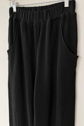 Waffle Lo Pants | True Black