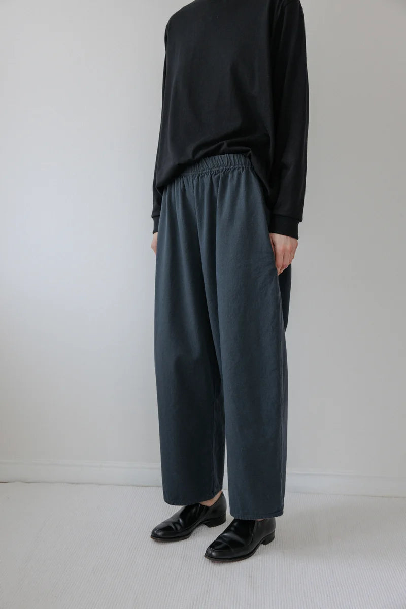 Wide Twill Trouser | Mineral