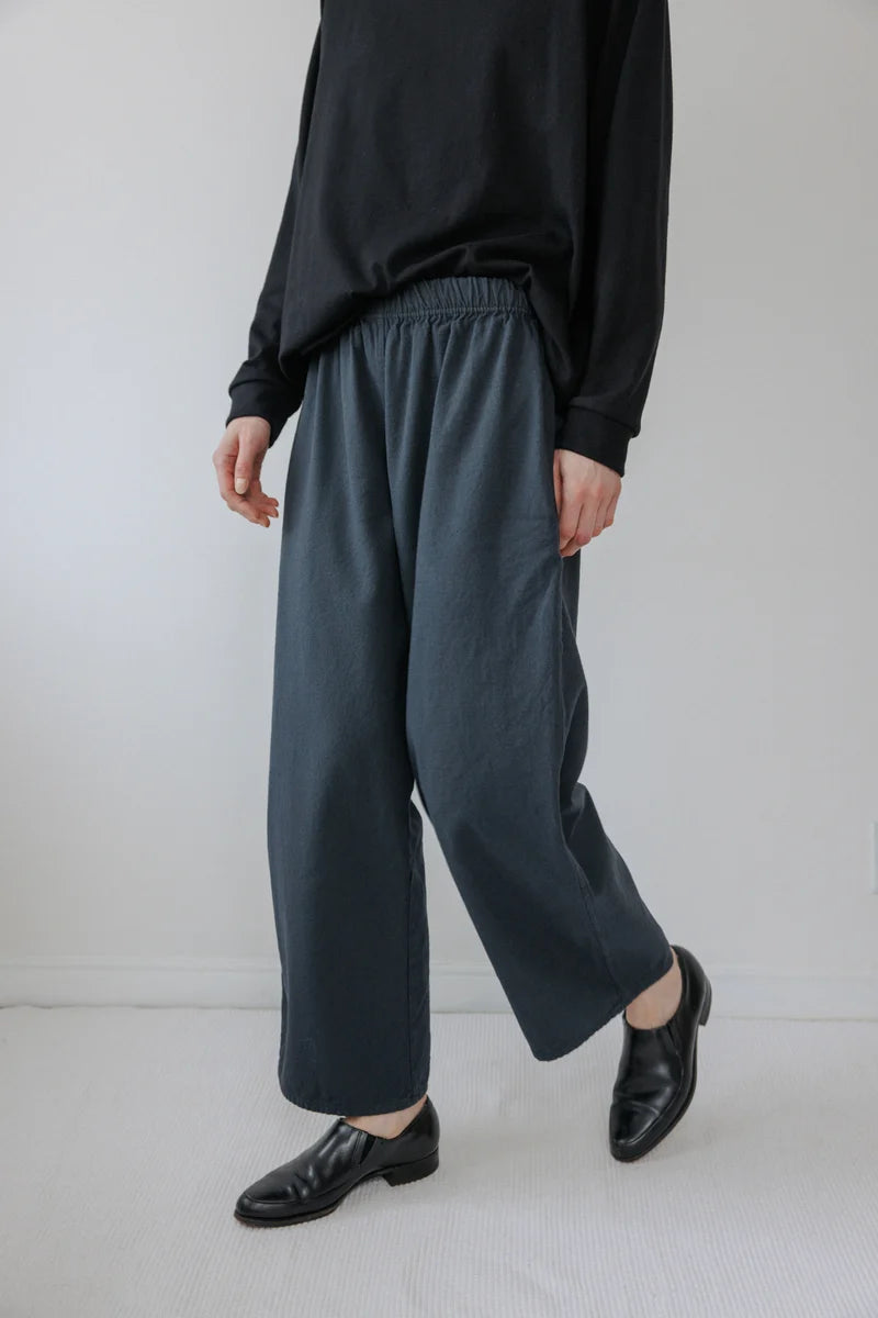 Wide Twill Trouser | Mineral