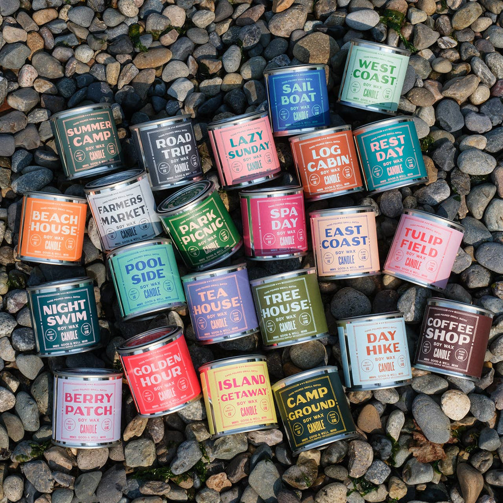 West Coast Soy Candle - Happy Place Collection