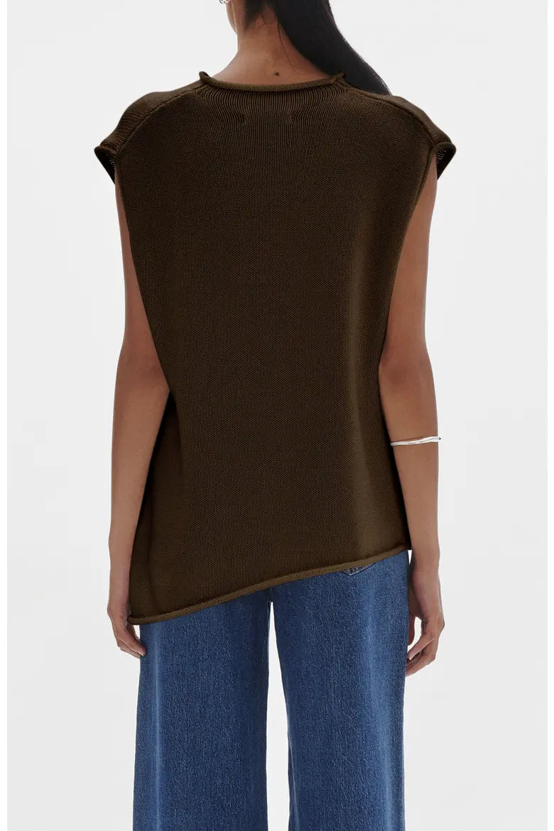 Faye Knit Top | Chocolate