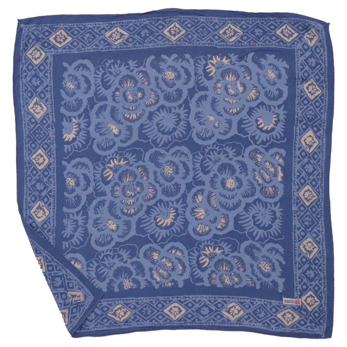 Batik Bandana | Blue Roses