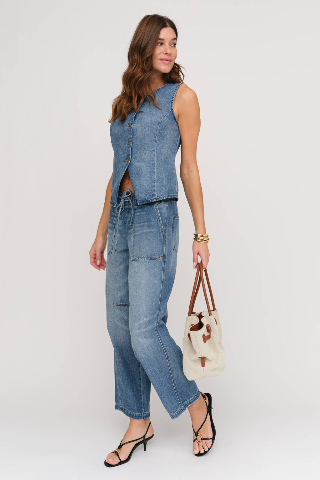 Willow High Rise Barrel Jean, Classic Vintage