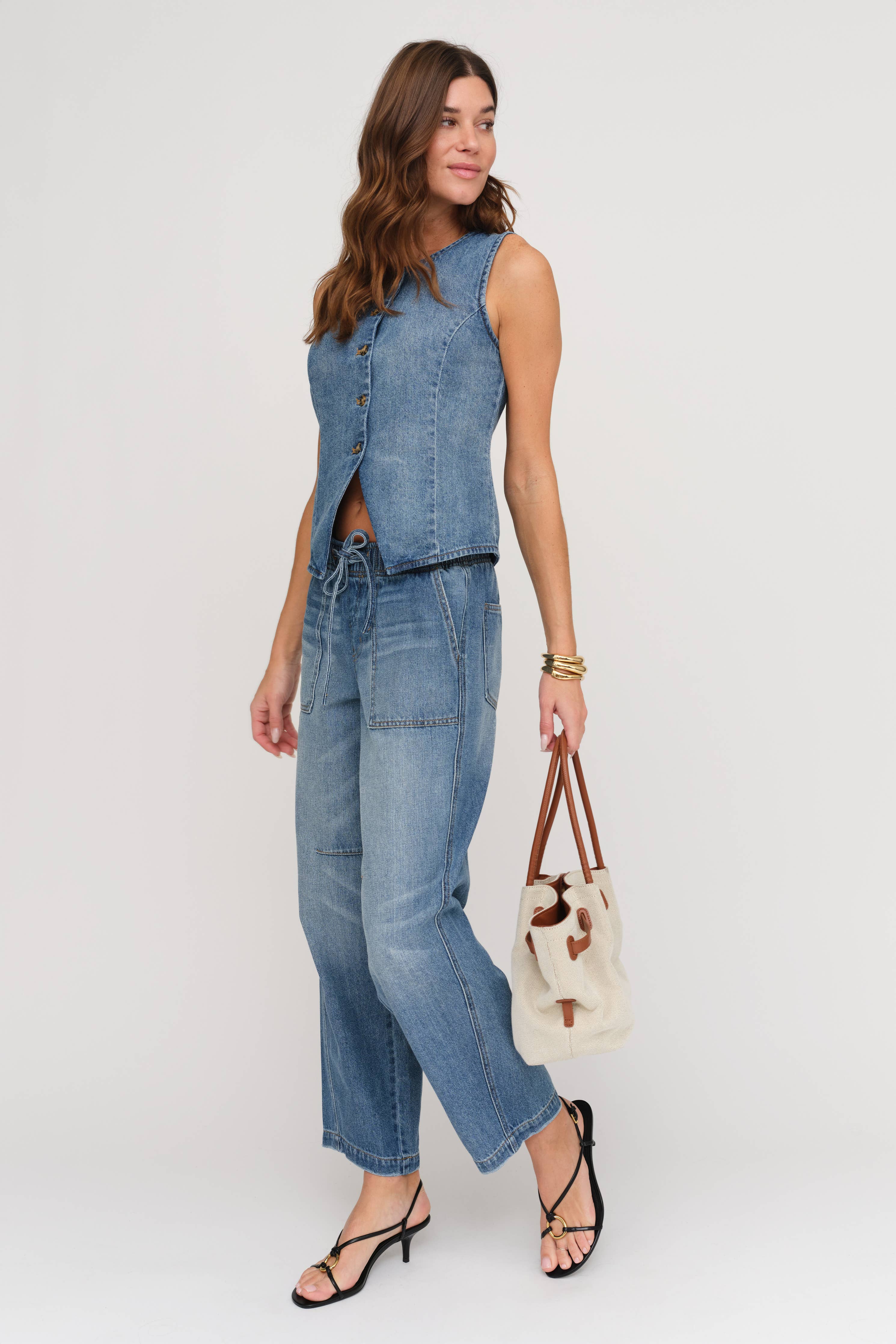 Willow High Rise Barrel Jean, Classic Vintage