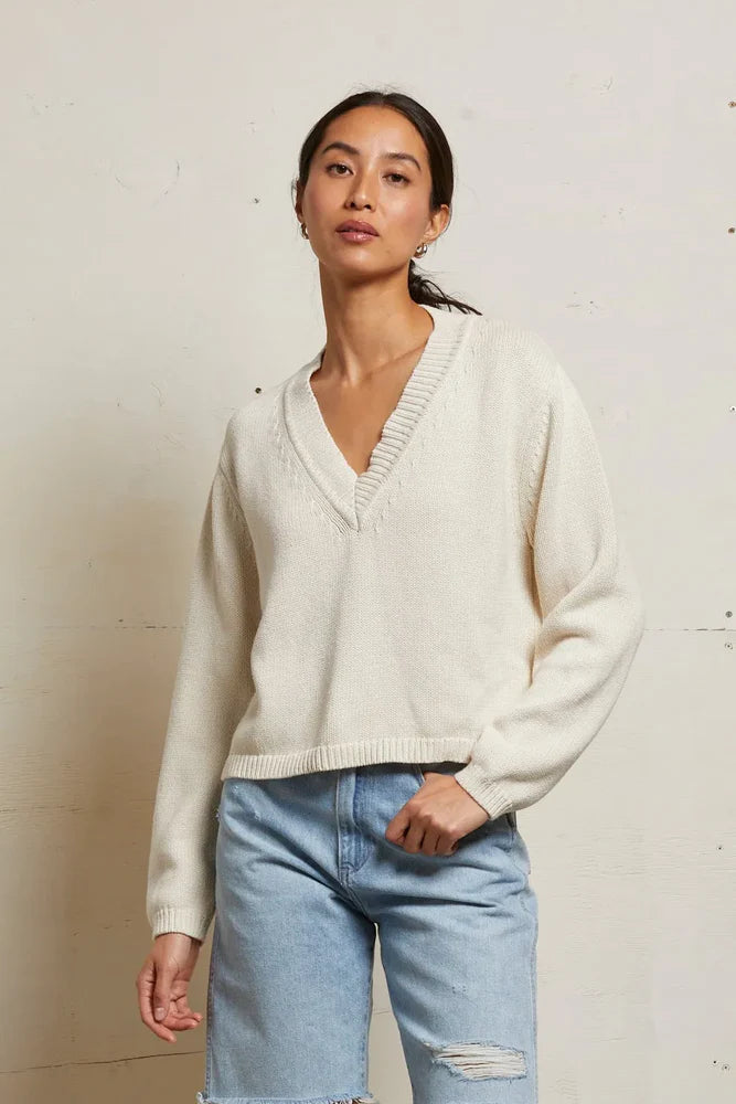 Addie V-Neck Sweater | Sugar