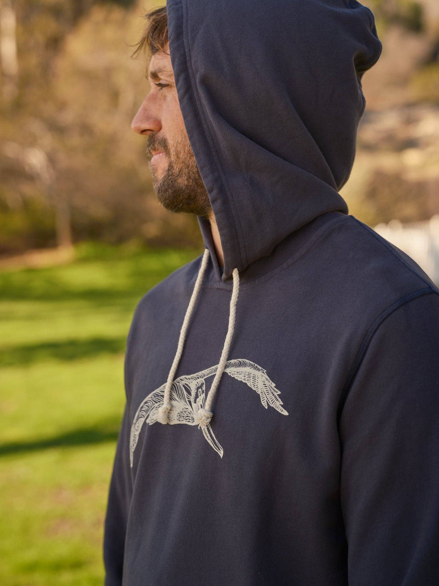 Pelican Pullover: Faded Navy