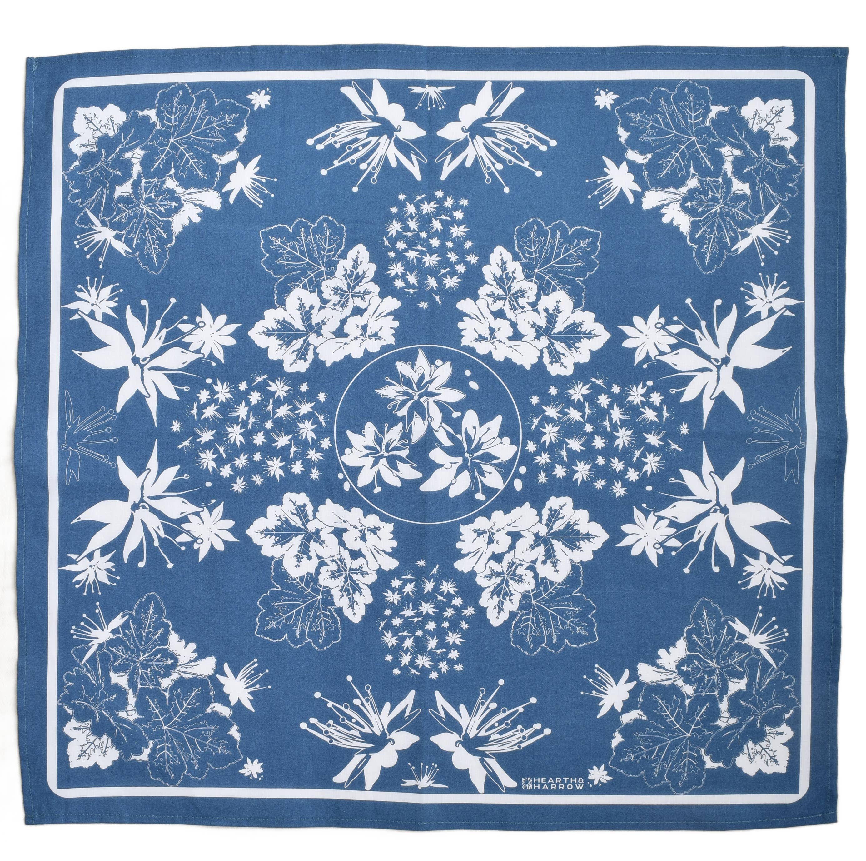 Shade Garden Bandana - 100% Cotton