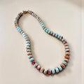 Shoushan Gemstone Beaded Necklace
