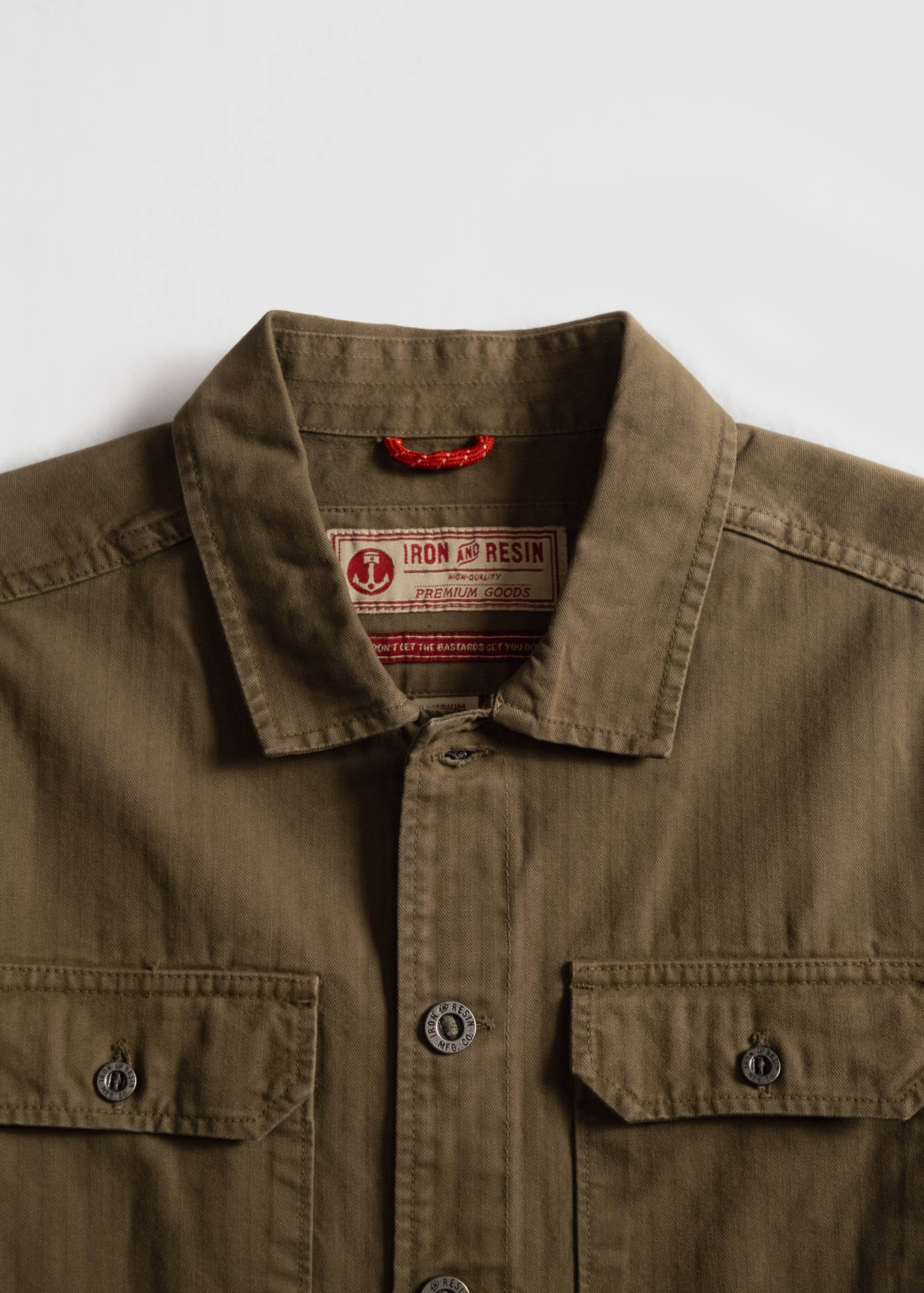 Deadstock Overshirt | Khaki