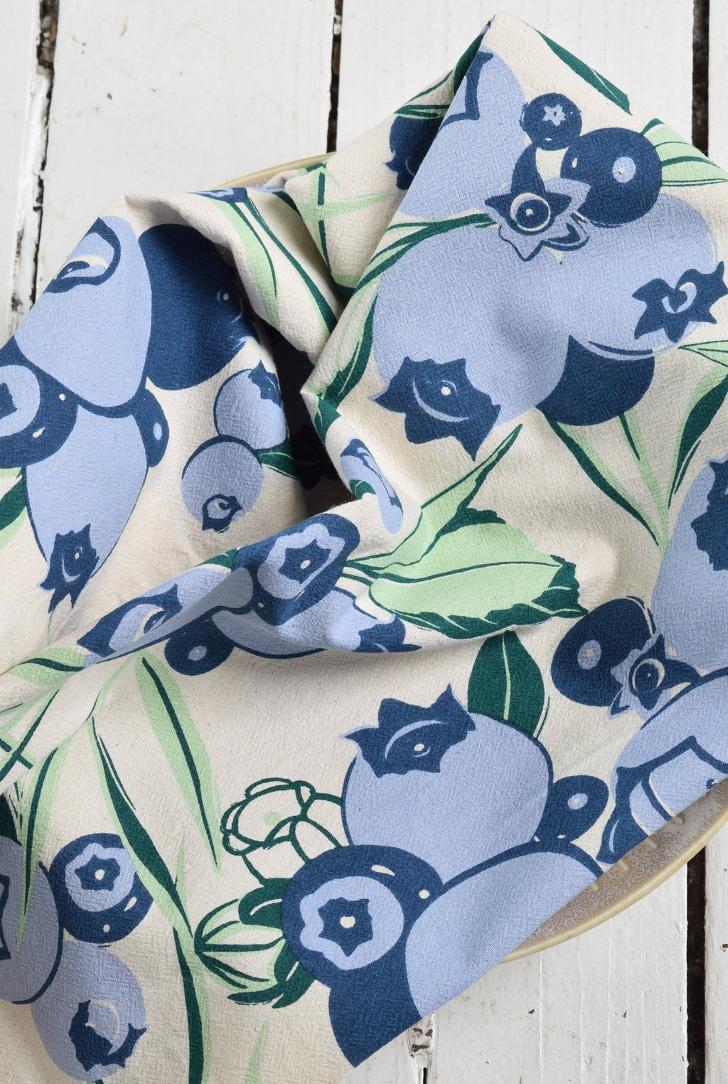 Wild Blueberry Towel - Organic Cotton - Oversized 30 x 30