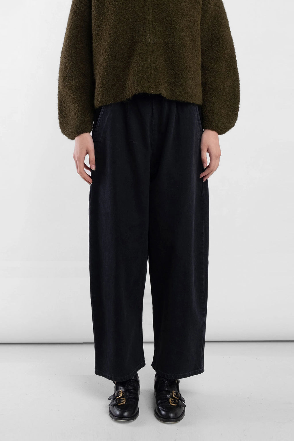 Barrel Pant | Faded Black