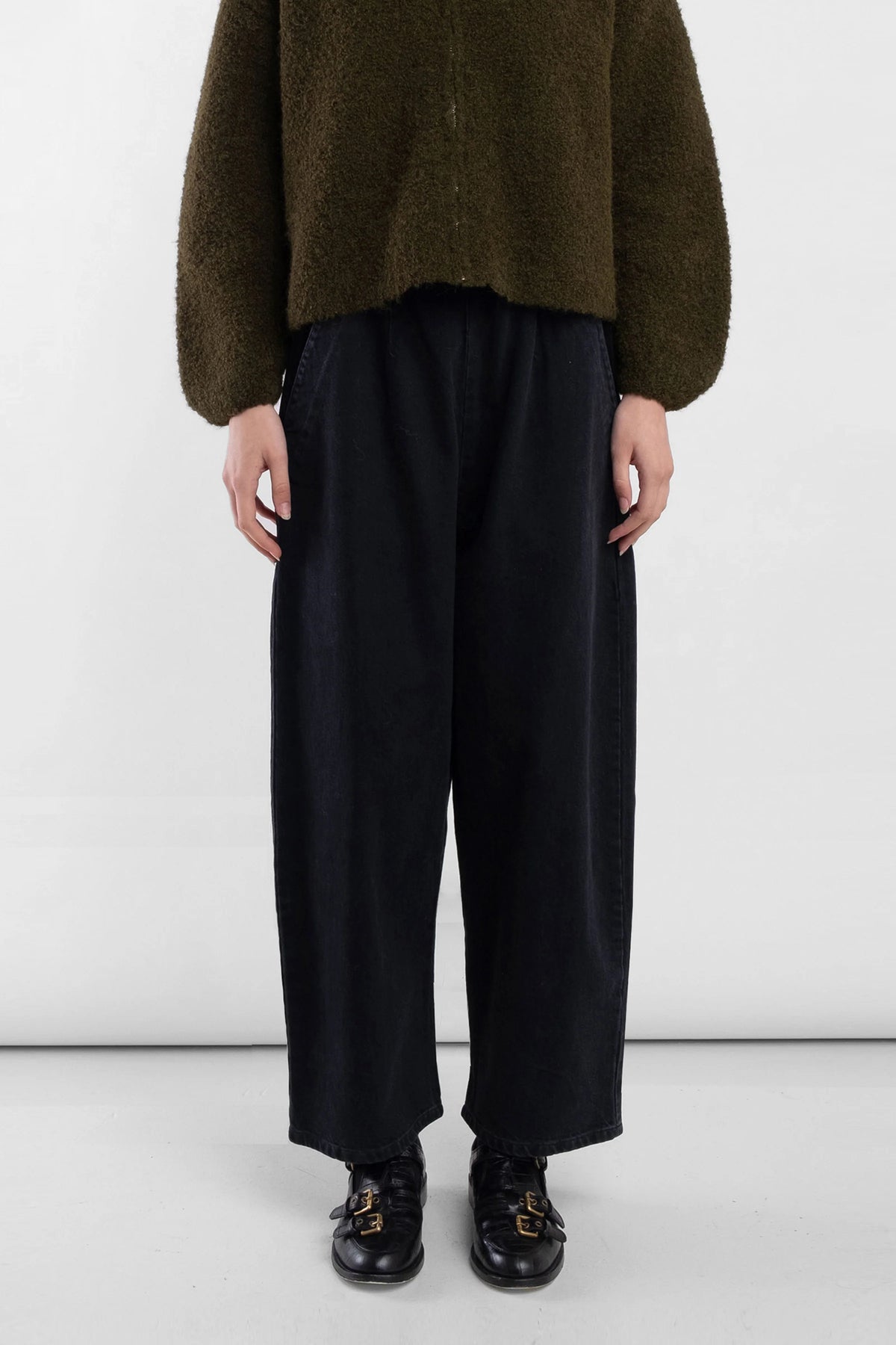Barrel Pant | Faded Black