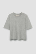 Bay Organic Cotton Jersey | Grey Marl