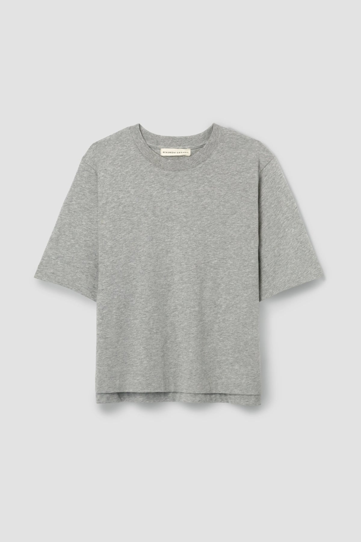Bay Organic Cotton Jersey | Grey Marl
