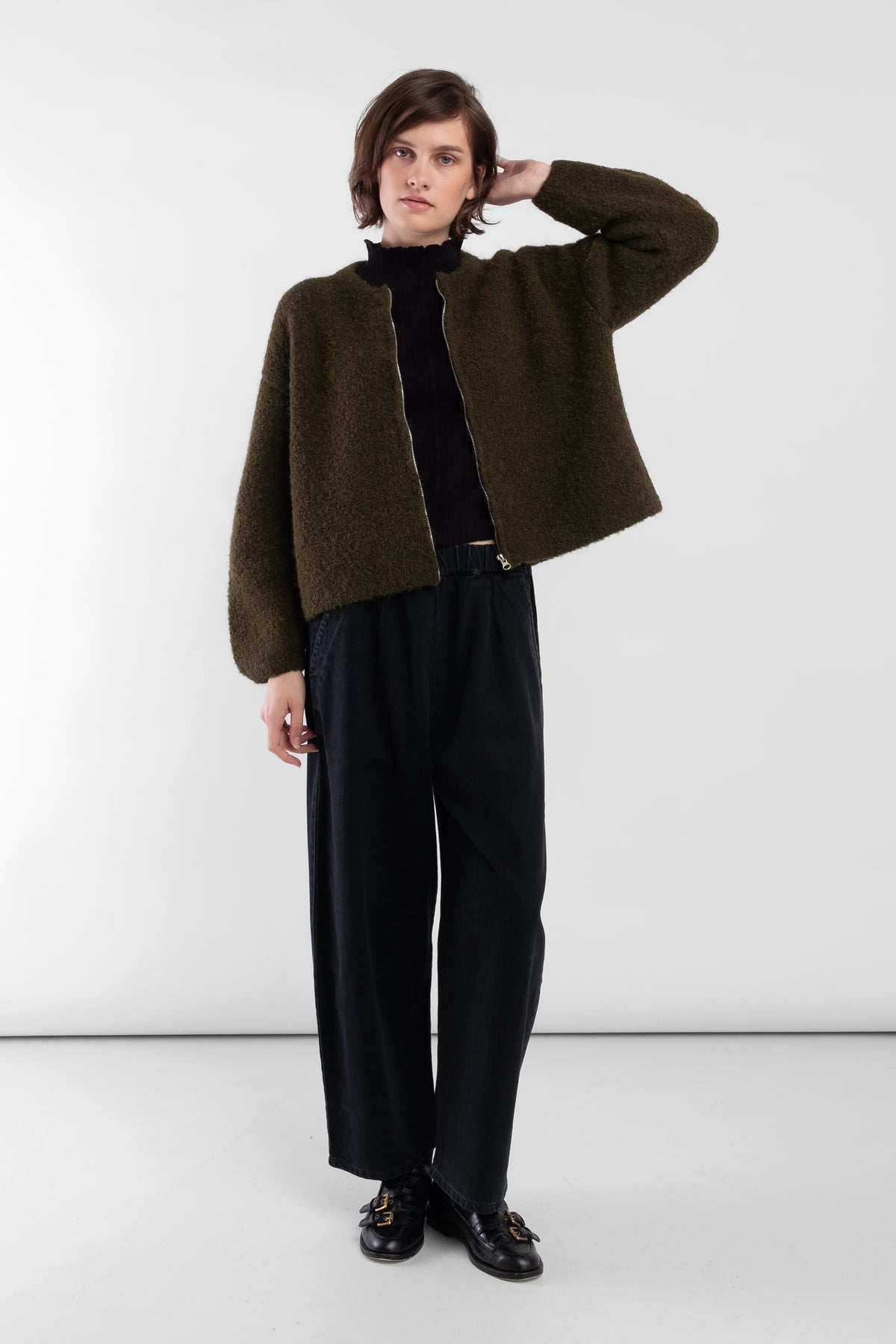 Barrel Pant | Faded Black