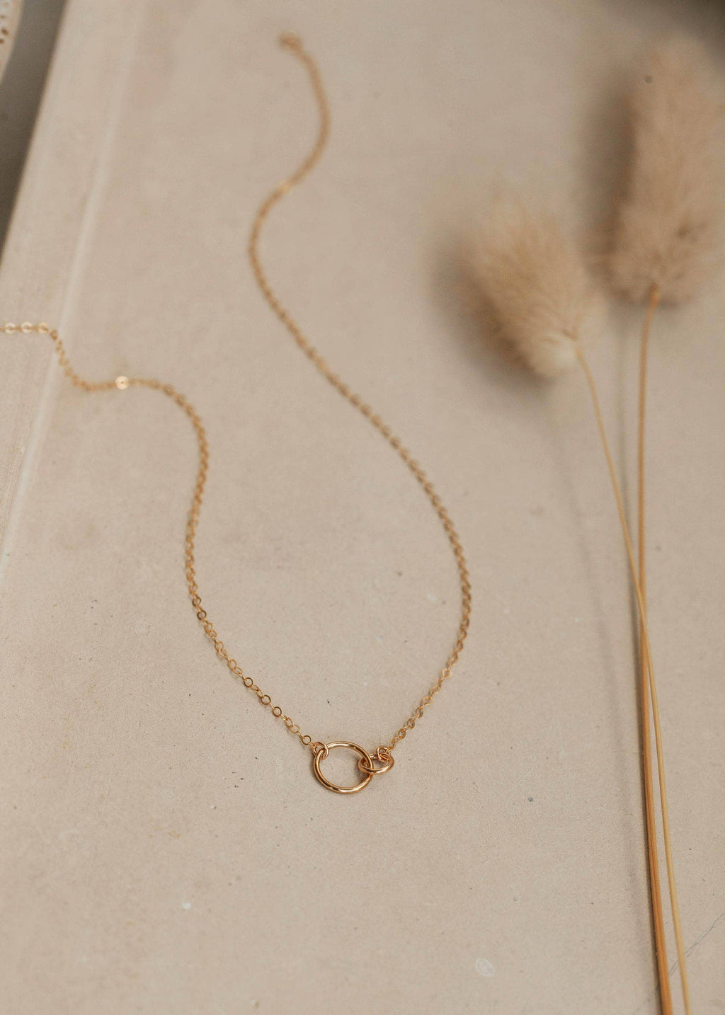 Tiny Links Necklace | / 14kt Gold Fill | Hello Adorn