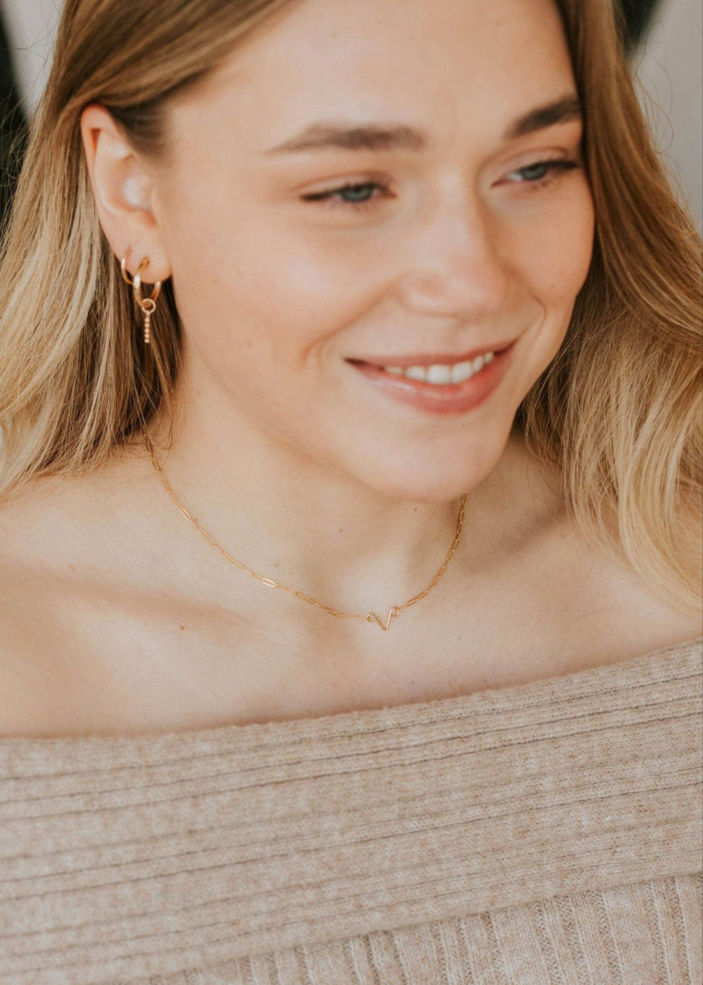 Lady Like Necklace | 14kt Gold Fill + Sterling Silver: 14kt Gold Fill | Hello Adorn