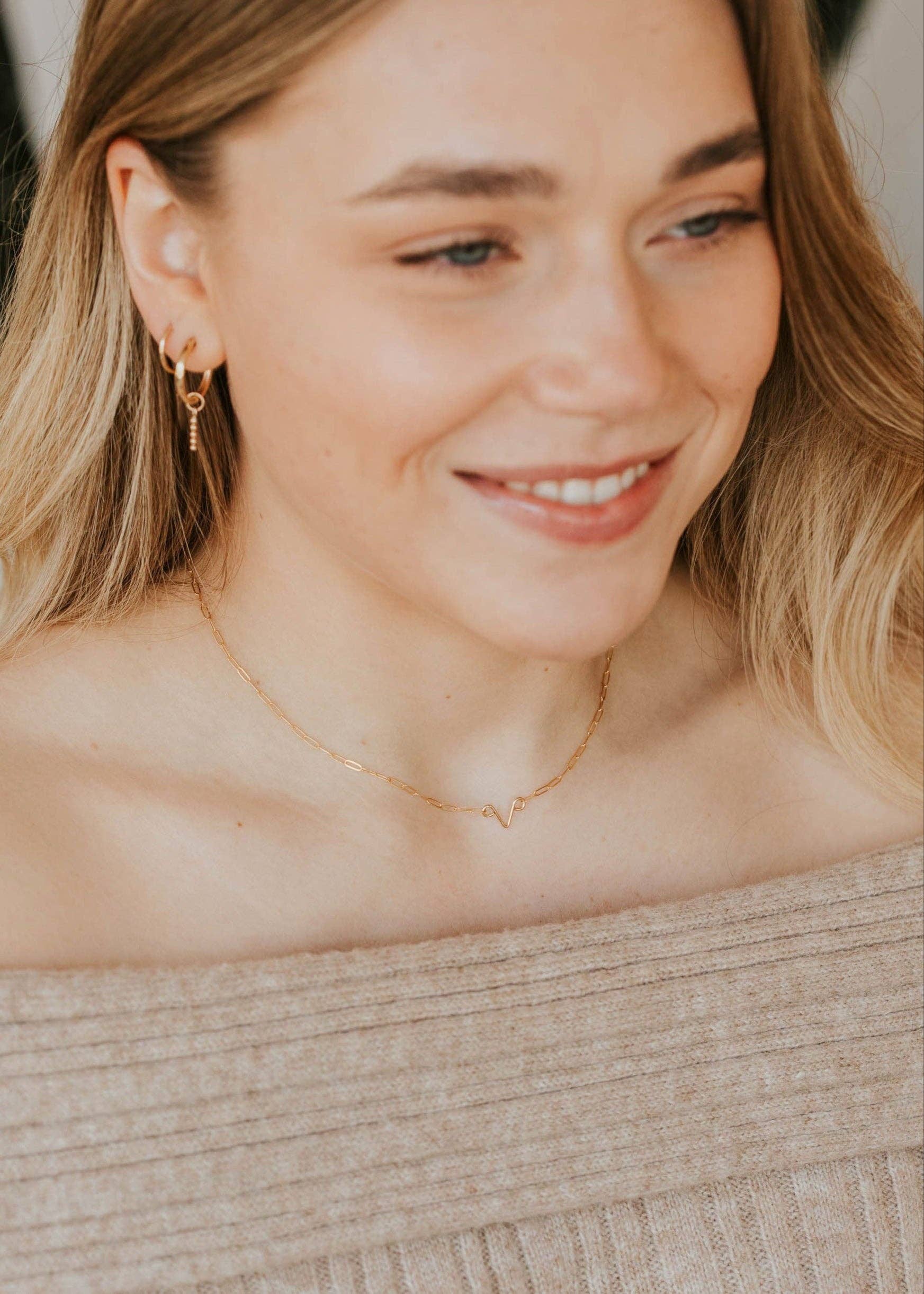 Lady Like Necklace | 14kt Gold Fill + Sterling Silver: 14kt Gold Fill | Hello Adorn