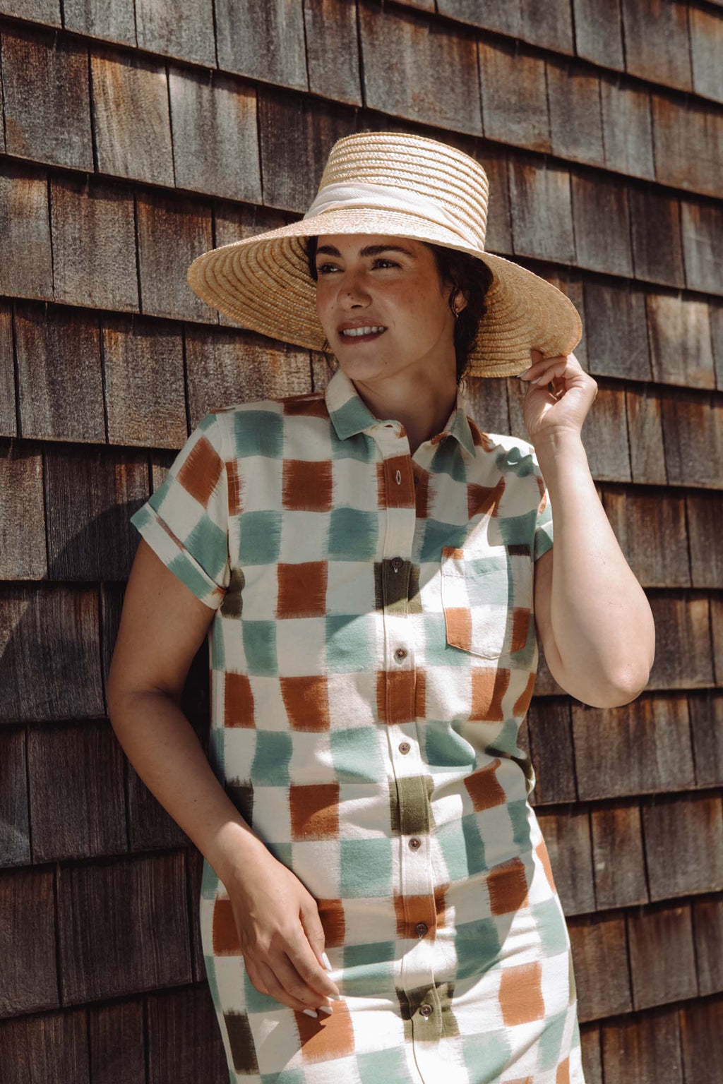 Loren Shirt Dress / Mod Checker: Mod Checker