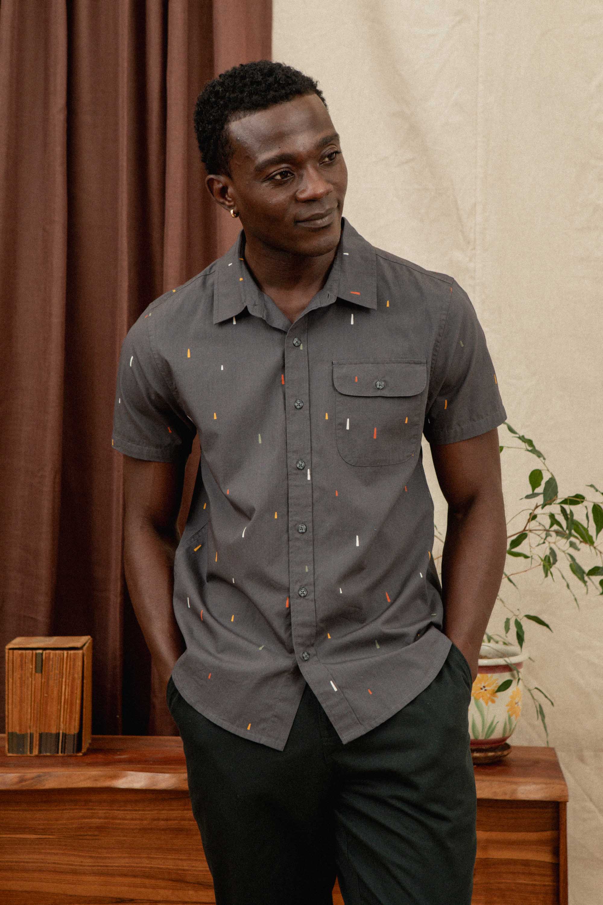 Marten Shirt / Midnight Rain